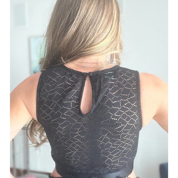 Bebe Crop Top, (Size S) - Picture 3 of 3